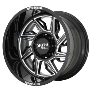 Moto Metal – MO997 HURRICANE – Black – 20″x10″ -18mm – Summer Wheels – MO99721087318NR